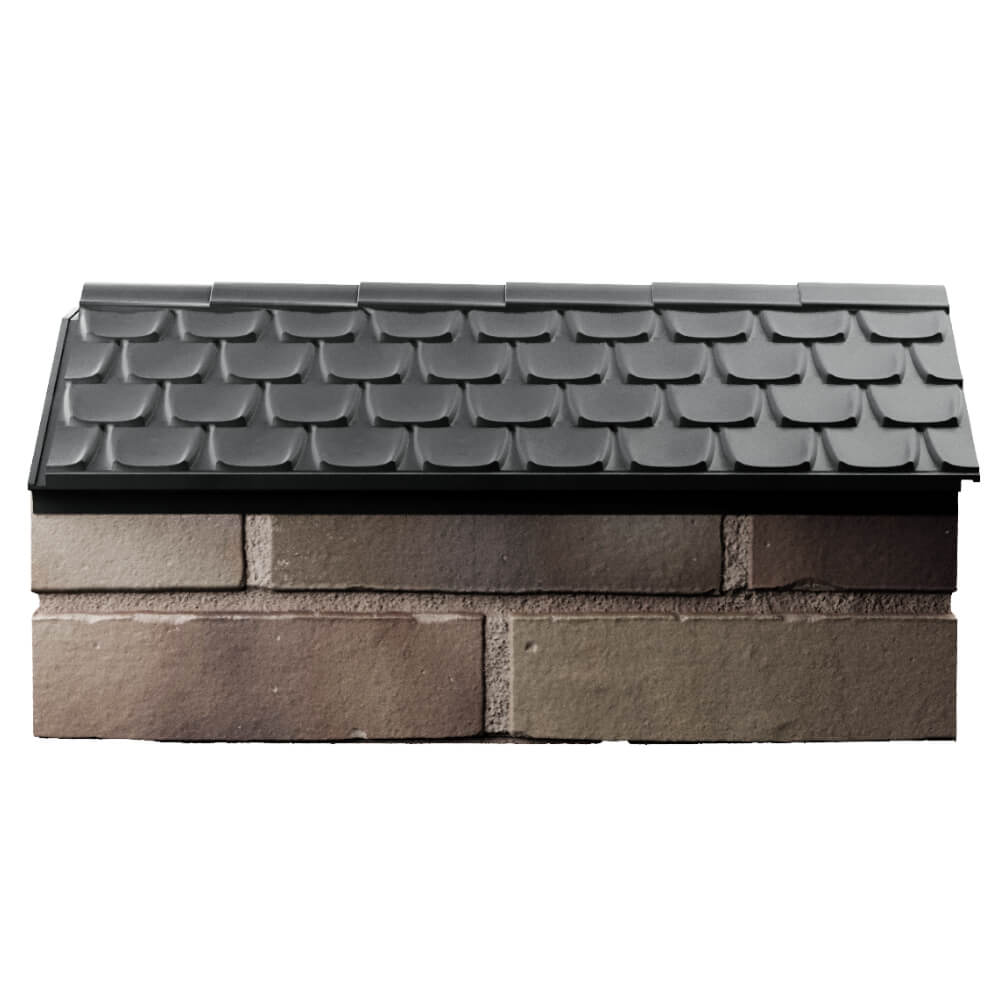 Парапет Elbrus Серый на 1 кирпич 255мм фото 2